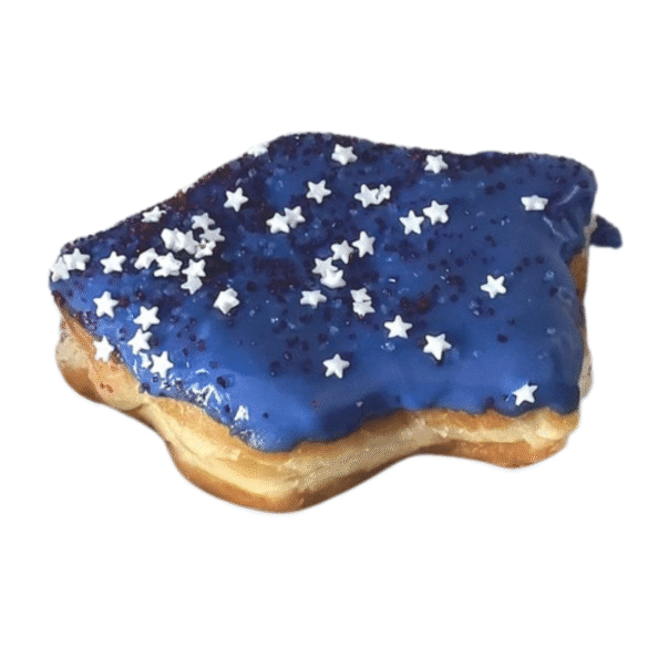 Copycat Dunkin' Star Spangled Donut Recipe