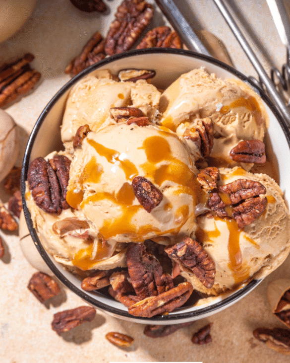 Copycat Blue Bell Pecan Pie Ice Cream Recipe