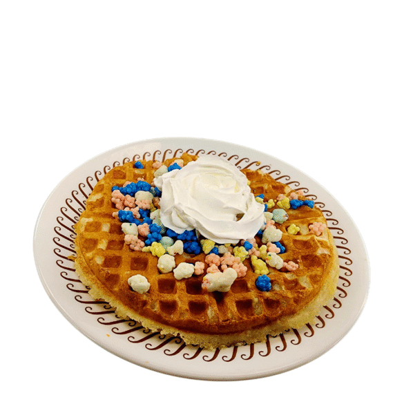 Copycat Waffle House Birthday Cake Waffle Recipe