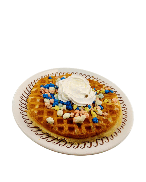 Copycat Waffle House Birthday Cake Waffle Recipe